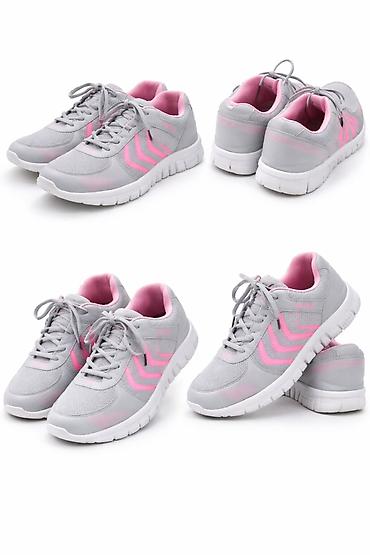 sergio tacchini roma v2: Ženske sportske patike – sivo/roze. Par puta nošene, bukvalno nove — 1