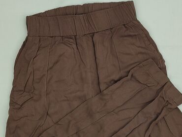 spodnie na szelkach krzyżówka: Cropp, Material trousers for women, size 2XS