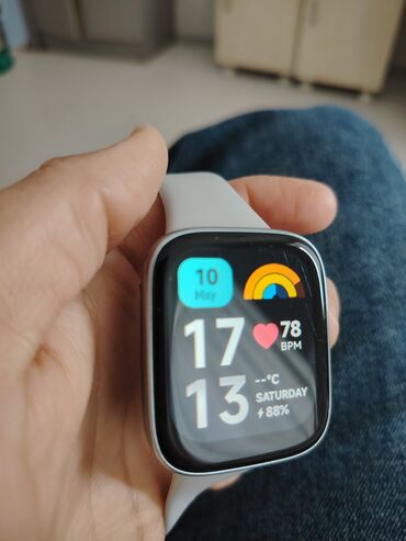 Smart saatlar: İşlənmiş, Smart saat, Redmi, Аnti-lost, rəng - Gümüşü