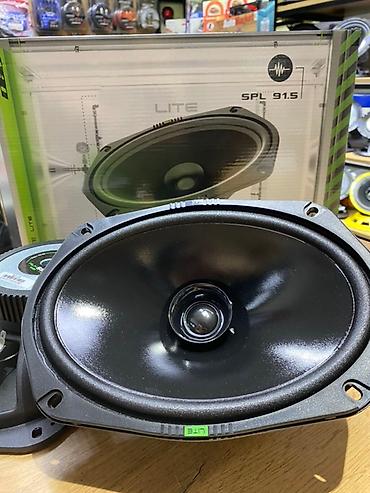 Динамики для авто: Двухполосные коаксиальные динамики MFX 69 в черном цвете, подходящие — 12