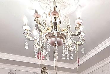 Çılçıraq, 8 lampa, Farfor lalafo.az -da — 2 Çılçıraq, 8 lampa, Farfor — 2