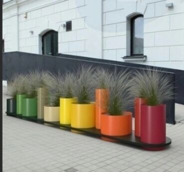 Bitkilər üçün dibçəklər: Her razmir de özel dibcek istehsal edirik. Qvadrat ve adede gore — 11