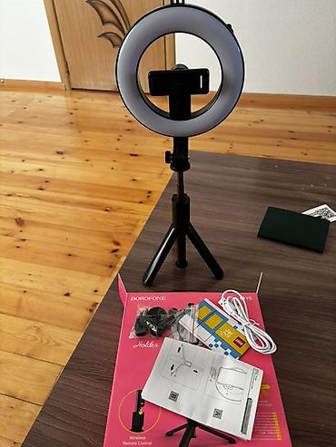 plesteshin 5: BOROFONE BY6 – Fill Light Live Broadcast Holder - Ring işıq və — 2