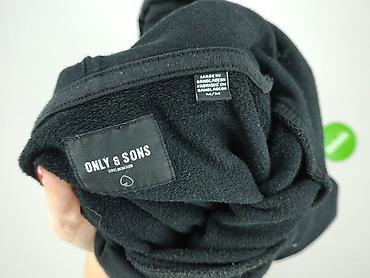 sweter only: ONLY & SONS, Bluza z kapturem dla mężczyzn, rozmiar M — 4