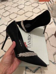 Tuflilər: Tuflilər, Ölçü: 38.5, rəng - Ağ, Yeni — 3