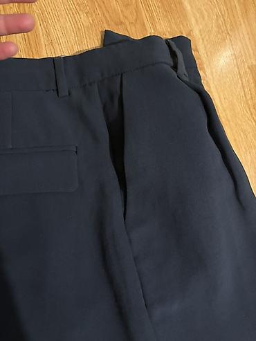 mexmer parca: ZARA kişi klassik şalvarı - Rəng: tünd göy (navy) - Ölçü: M (EUR M — 3