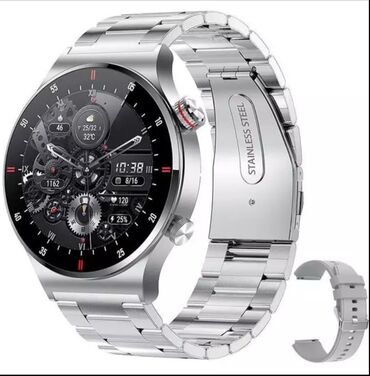 muški prsluci za odela: Q3 Bluetooth Smart Watch Opis artikla Boja sata Siva sa metalnom