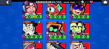 brawl stars 2: Brawl Stars oyun hesabı - Kupa sayı: 28 300+ - Prestij: 3 - Toplanan — 7