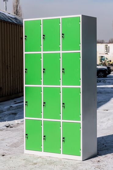 Шкафы для раздевалки: Шкаф для раздевалки, Новый, Другой материал — 5