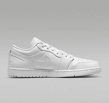 nike force: Nike Jordan 1 Low (GS) Triple White - Цвет: полностью белый (Triple — 1