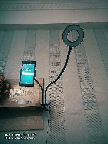 tripod led: Telefon üçün halqa işıqlı stolüstü/qısqaclı tutacaq.İstifadə — 3