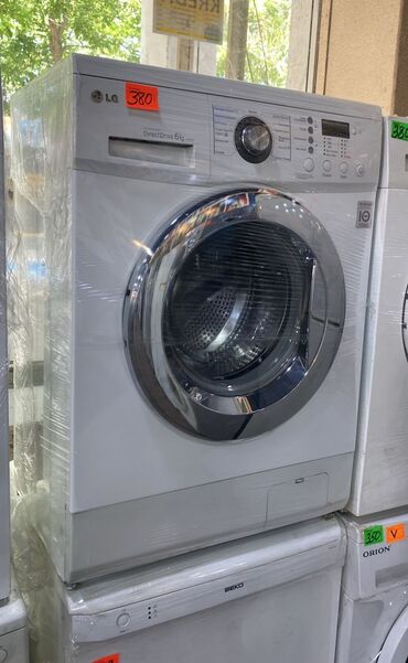 yarimavtomat paltaryuyan: Paltaryuyan maşın LG, 6 kq, İşlənmiş, Avtomat, Qurutma var, Kredit var, Ödənişli çatdırılma