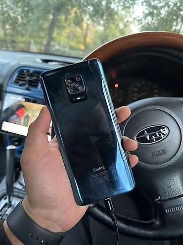 Redmi, Redmi Note 9S, Б/у, 128 ГБ, цвет - Синий, 2 SIM