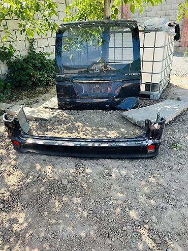 крышку: Задняя дверь багажника и задний бампер для Honda Stepwgn (Step Wagon) — 1