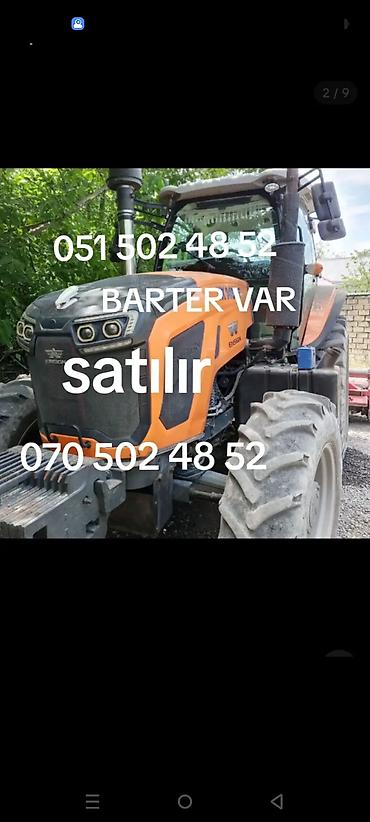 traktor qoşqu: Ensign markalı kənd təsərrüfatı traktoru satılır. Şəkillərdə narıncı — 1