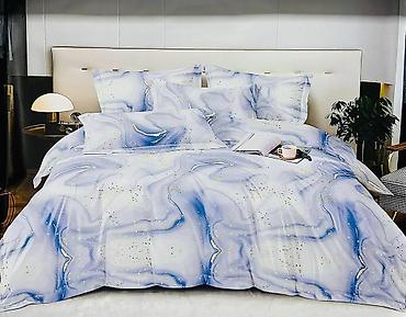 Posteljina: Posteljina – set dvostrukog kreveta, moderan dezen Posteljine bambus — 7