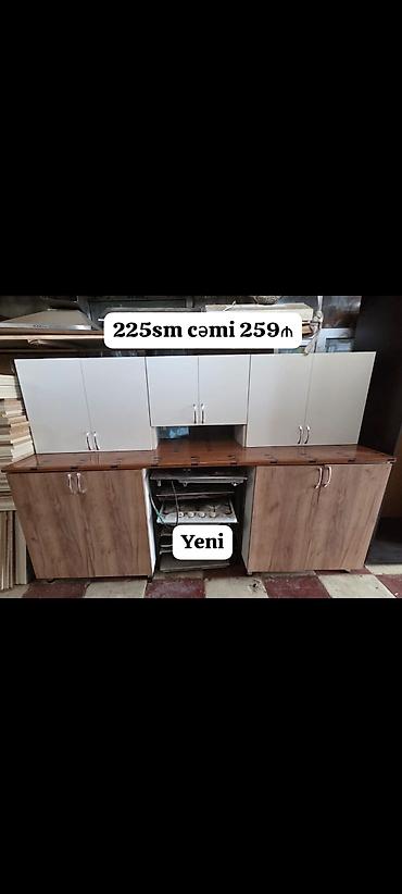 260 YENİ Metbex mebeli SATILIR*‼️ Hazır əldədir Olcusu 225sm lalafo.az -da 260 YENİ Metbex mebeli SATILIR*‼️ Hazır əldədir Olcusu 225sm