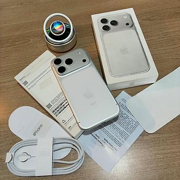 a4 kagiz topdan satis: IPhone 17 Pro, 1 TB, White Titanium, Sənədlərlə — 6