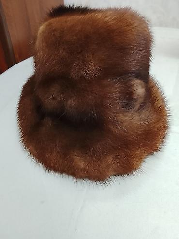 tüklü papaq: Məhsul: Təbii kürk papaq - Material: yumşaq, qısa tüklü təbii kürk — 2