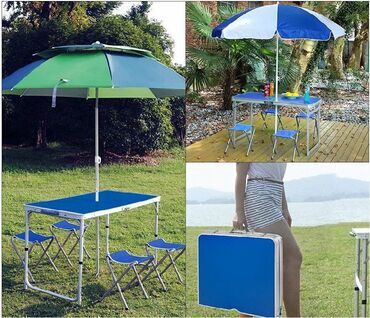 зонтик для пляж: Садовый стол