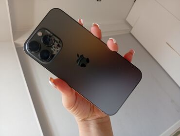 телефоны кнопачные: IPhone 13 Pro, Колдонулган, 128 ГБ, Заряддоочу түзүлүш, Коргоочу айнек, Каптама, 92 %