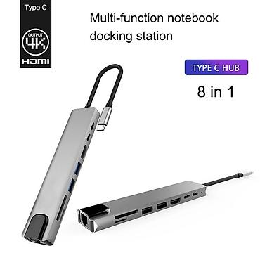 док станция: Type-C докстанция 8 в 1 Универсальный 8-в-1: этот USB-концентратор — 2