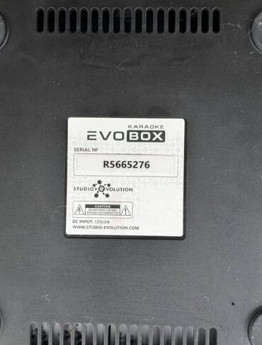 Вокальные микрофоны: Караоке система evobox Продаю систему караоке Evolution Evobox, в — 8