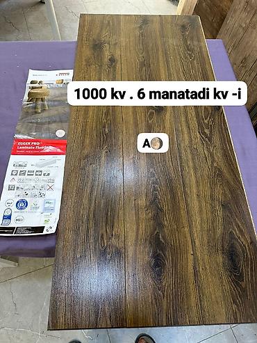 Döşəmə: AYGUN 🌖LAMNAT 8 lLİK ALMAN İSDESALİ İSDİYE DAVAMLİ SUYA DAVAMLİ — 1