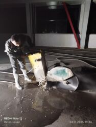 Beton işləri: #Betonkesme #betondeşmə Beton kubik kərpic - dən kəsim deşim — 22