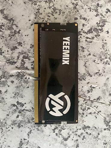 Noutbuk komponentləri: YEEMIX 4GB DDR4 SODIMM RAM – Yeni, 0 məhsul 💾 Marka: YEEMIX 🧠 Tutum — 4