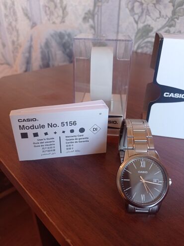 saat boutique: Yeni, Qol saatı, Casio, rəng - Gümüşü