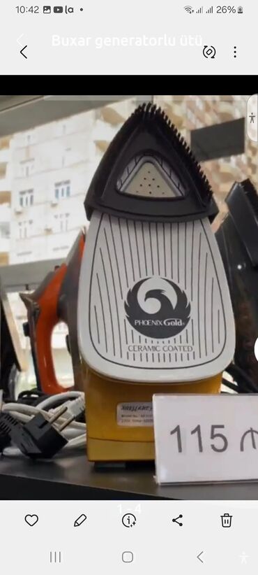 buxar aparat: Buxar generatorlu ütü, Hoffmann, Kredit yoxdur, Pulsuz çatdırılma