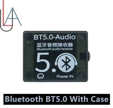 колонки и динамики: Аудио плата адаптер Bluetooth 5.0 в кейсе. Для беспроводного