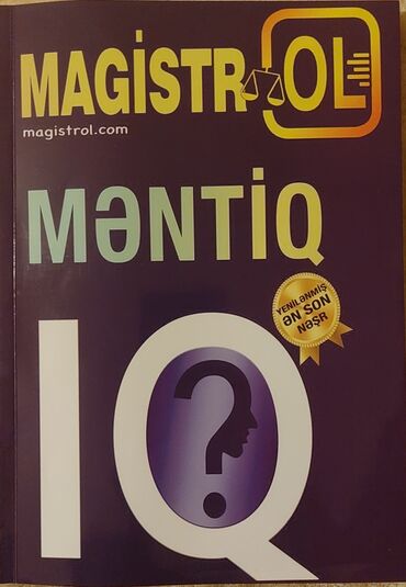 məntiq kitabı pdf: Magistr məntiq kitabı
8 azn