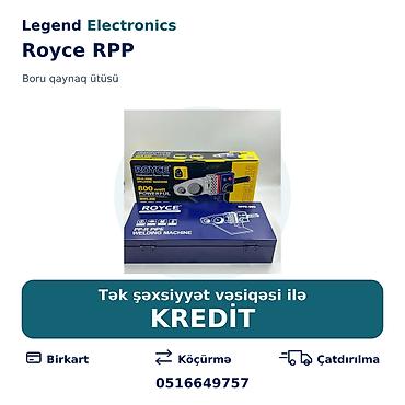 kreditle drel: Elan başlığı: Qaynaq aparatı Royce RPP-800 Elan mətni: Royce RPP-800 — 1