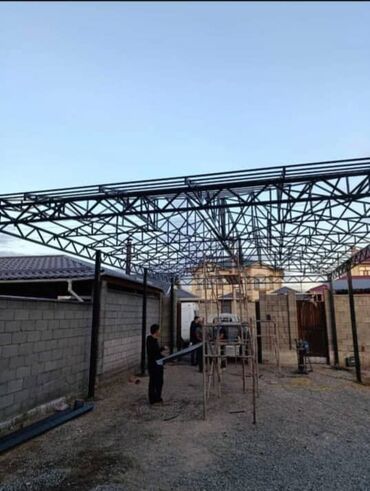 Сварка: Металлический навес с поликарбонатным покрытием. Эта конструкция может — 29