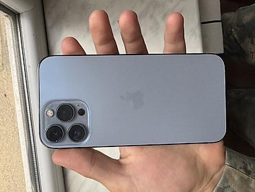 apple mak book: IPhone 13 Pro Max, Sierra Blue, Face ID — 3