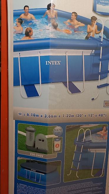 İşlənmiş Karkas hovuzu Intex, 6.1 - 7 m, ≥ 5001 l