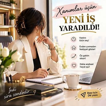 Салоны красоты: ✨ XANIMLAR ÜÇÜN YENİ İŞ İMKANI! ✨ 🌸 Öz gəlirini qazanmaq, öz ayaqların — 1
