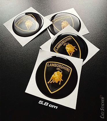 14 icon hunter: Lamborghini 3D Stikeri za felne - Stikeri za cepove - 11234 — 1