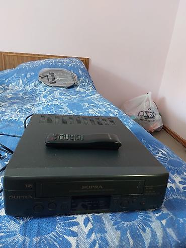 kaset calar: SUPRA VHS videomaqnitofon - Format: VHS kasetlər üçün - Ön paneldə — 1