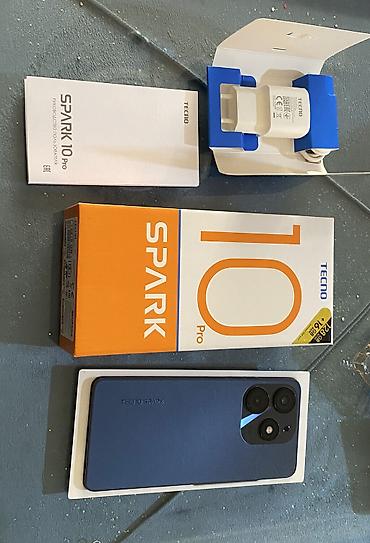 m4 pro: Tecno Spark 10 Pro, 128 GB, Face ID, Sənədlərlə, Sensor — 2