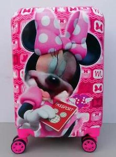 Rančevi, torbe i koferi: Dečiji set kofera Minnie Mouse – 3 dela, pink - Dizajn: živopisni — 13