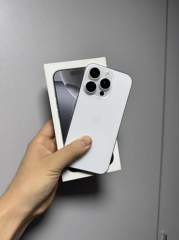 IPhone 16 Pro, Б/у, 256 ГБ, Белый, Коробка, 90 % at lalafo.kg IPhone 16 Pro, Б/у, 256 ГБ, Белый, Коробка, 90 %