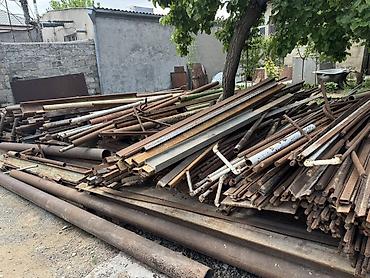 Metal məhsulları: Metall konstruksiya və dəmir materialları toplusu - Müxtəlif ölçülü — 4