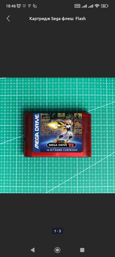 Другие игры и приставки: Картридж everdrive Sega флеш Flash microsd до 16 Gb игры свои можно