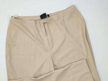 spodnie joggery moro damskie: Material trousers for women, size 4XL (EU 48)