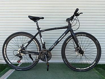 Городской/шоссейный велосипед MILESCO Roadbike - Легкая алюминиевая