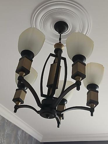 lustralar: Çılçıraq, 6 lampa, Metal — 1
