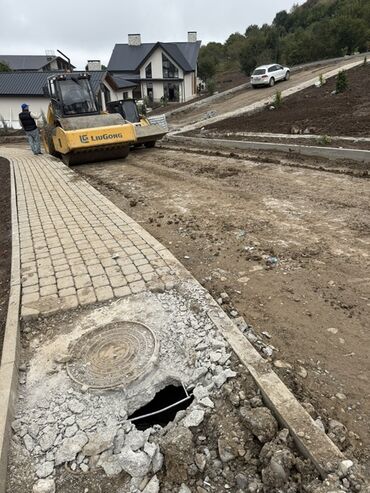 Digər tikinti xidmətləri: Asfaltlama və yol abadlaşdırma xidməti - Həyət, küçə və məhəllə
